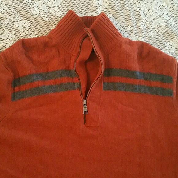 Banana Republic  MEN’S FALL Merino wool sweater Pumpkin Spice Fall Autumn Winter - Picture 3 of 8